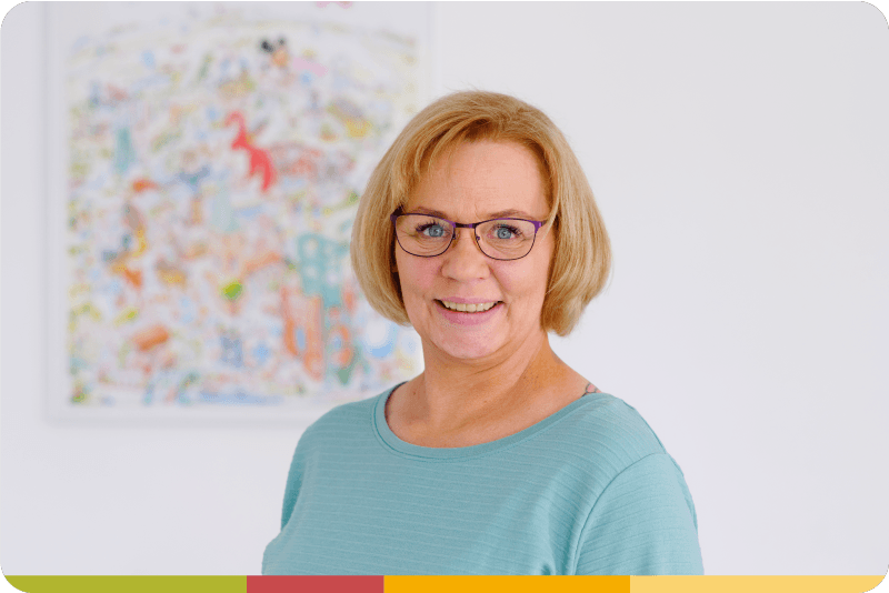 Portrait von Melanie Gräwingholt aus der Sprachtherapie Praxis in Bottrop