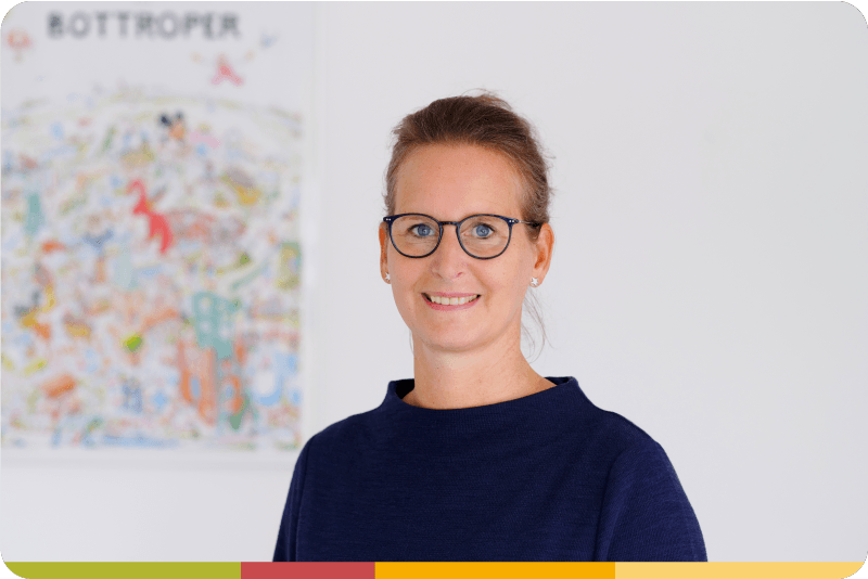 Portrait von Sarah Wenker aus der Sprachtherapie Praxis in Bottrop