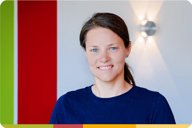 Portrait von Tanja Staudte aus der Sprachtherapie Praxis in Bottrop