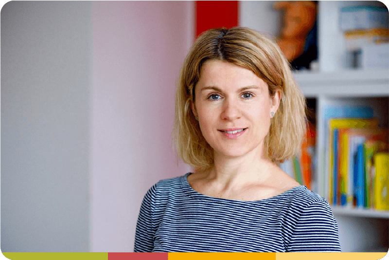 Portrait von Alexandra Fröhlich aus der Sprachtherapie Praxis in Bottrop