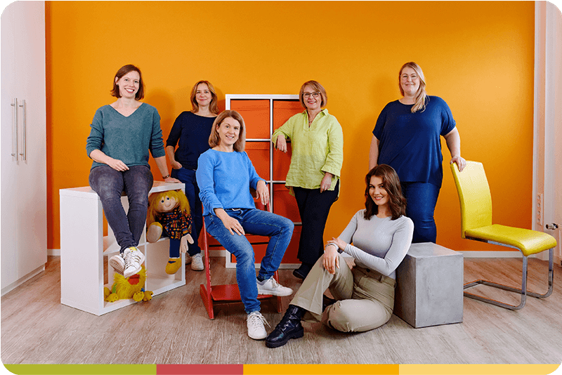 Teamfoto der Sprachtherapie Münster