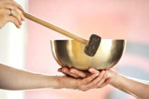 Klangmassage- in der Praxis für Sprachtherapie Alexandra Fröhlich